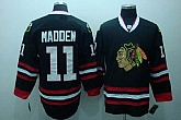 Chicago Blackhawks #11 Madden black[3rd] Jerseys,baseball caps,new era cap wholesale,wholesale hats
